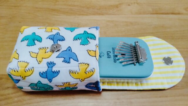 カリンバケースの試作。